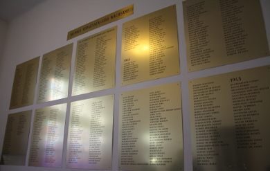 Gedenkstätte für die Opfer der NS-Justiz - Neugestaltung 1967, 1080 Landesgerichtsstraße 11.JPG