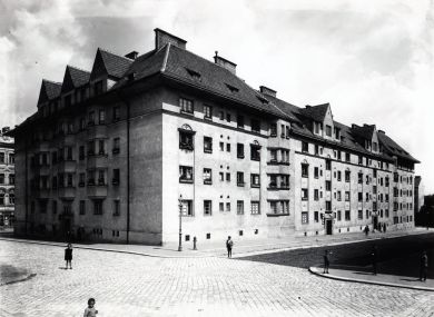 Wohnhausanlage Balderichgasse - Fassade Ecke Pretschgogasse Zeillergasse.jpg