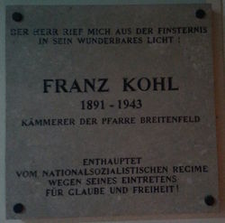 Gedenktafel Franz Kohl, 1080 Uhlplatz.jpg