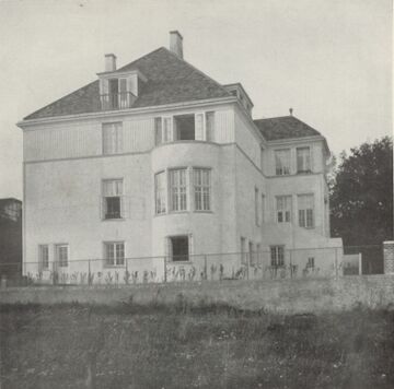 Villa für Edmund Bernatzik, Springsiedelgasse 28, Zustand 1914