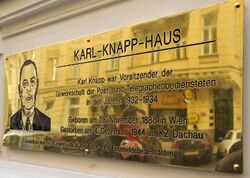 Gedenktafel Karl Knapp, 1010 Biberstraße 1.jpg