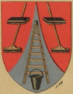 Genossenschaftwappen Zimmerputzer und Reinigungsanstalten Stroehl.jpg