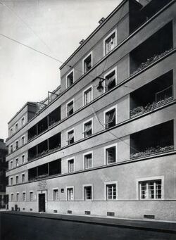 Wohnhausanlage Köhlergasse - Fassade Köhlergasse.jpg