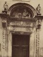Das Portal der Salvatorkapelle entstand um 1515/1519. Foto von August Stauda, um 1900
