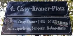 Erläuterungstafel Cissy Kraner Platz, 1040.jpg