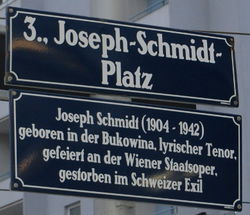 Erläuterungstafel Joseph Schmidt, 1030.JPG