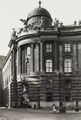 Die Winterreitschule bilden den original barocken Teil der Michaelerfassade, 1910