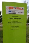 Parkbenennungstafel 1030 Leon Zelman Platz.jpg