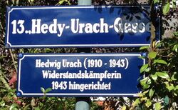 Erläuterungstafel Hedy Urach, 1130.JPG