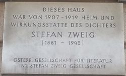 Gedenktafel Stefan Zweig, 1080 Kochgasse 8.jpg