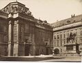 Josefsplatz mit Hofbibliothek und Redoutensälen, um 1900