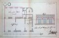 Grundriss eines Kaffeehauses mit neu zu bauendem Billardzimmer, 1817